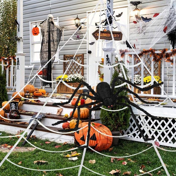 Outdoor halloween home decor ideas